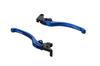 EFFEX Smooth Fit Lever Set for FZ1 XJ6 and FZ8 and Right EAL011B Brake/Clutch (Blue) MT-09, MT-07, FAZER, FZ1, FZ6/FZ6-N, FZ6-S/FAZER, DIVERSION,