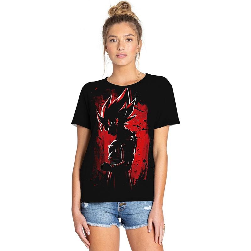 Стильные мужские 3D футболки с принтом 'Dragon Ball Z Fighting Super Saiyan Vegeta'