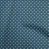 oneOone Cotton Flex Light Blue Fabric Animal  Quilting Supplies Print Sewing Fabric By The Yard 40 Inch