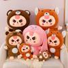 Подушка с дизайном кролика и капибары, плюшевая игрушка, подарок для детской комнаты, украшение
