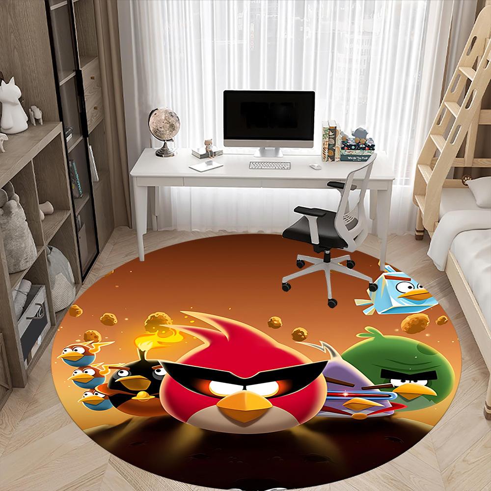 1pc Office Round Area Rug, Bedroom Living Room Home Decor, Room Deco,  Offic a1016151