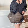 Fashion Light Luxury Tote Bag New Style Letter Printed Shoulder Bag Large Capacity Versatile Storage Bag Simple Classic Handbags
