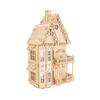 Woody Gothic Villa 3D Three Dimensional Puzzle Korea Ceremony Puzzle