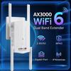 3000Mbps Wireless WiFi Repeater Wi-fi 6 Signal Booster  Dual Band 2.4/5Ghz WiFi Extender Router Long Range Amplifier For Home Office