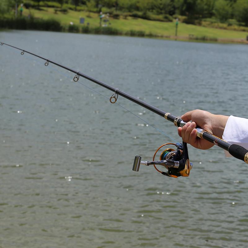 Спиннинговая удочка1,8–3,6 м Телескопическая переносная мини-карманная удочка для форели с морской водой