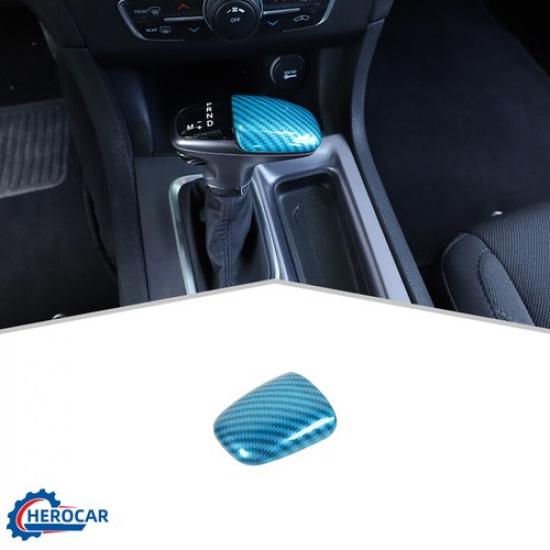 Light Blue Gear Shift Knob Cover Trim for Dodge Challenger Charger 15+&Durango