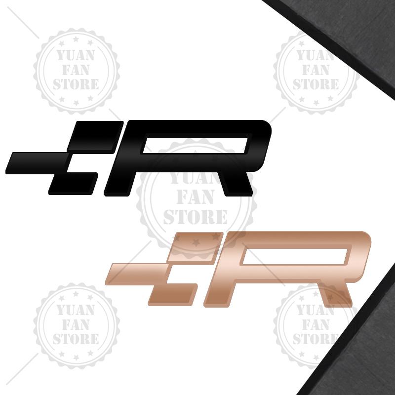 AAZN1 Race Flag R Emblem Car Styling 3D Sticker Metal Logo Badge For Ibiza Leon Alhambra Tarraco Arosa Ateca Mii Born 300 Racing Flag