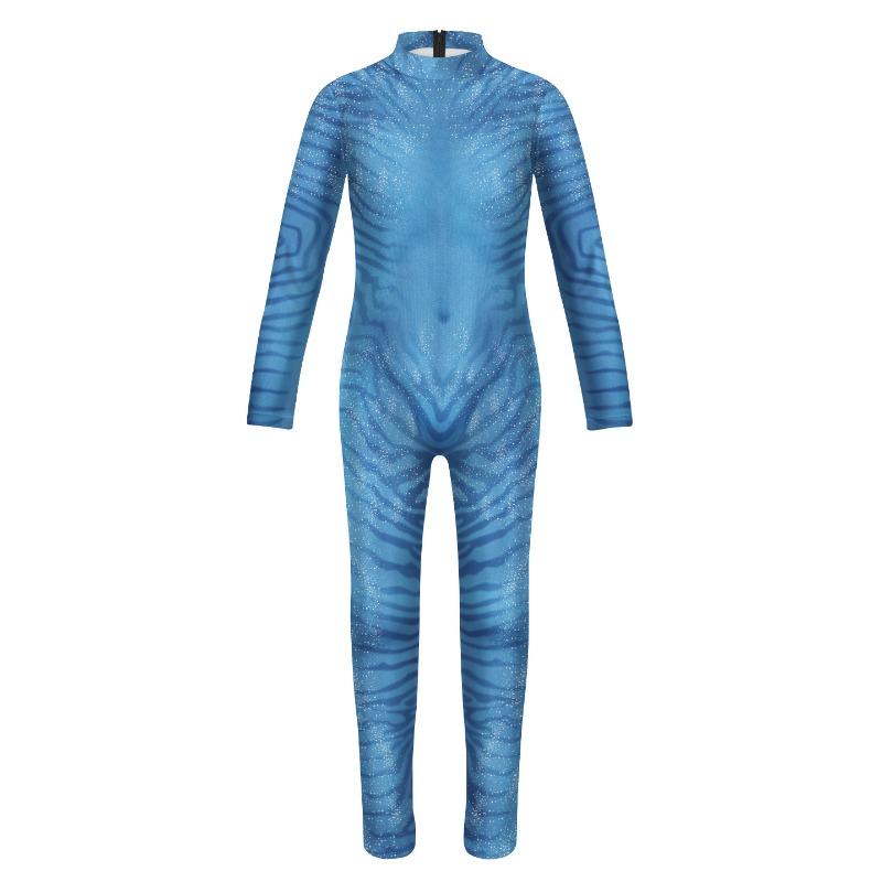 European and American children's avatar performance cosplay clothing cos characters digital printing tight onesie