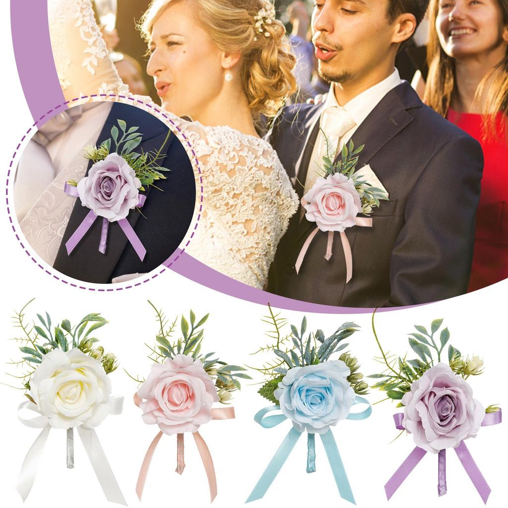 Wrist Corsage Bracelet, Corsage And Corsage Prom Rose Corsage Wristband For Wedding Anniversary Prom Party