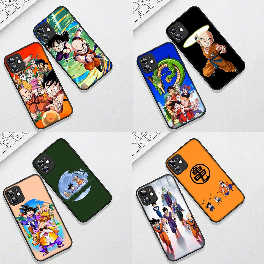 Cover for Apple iPhone 17 Pro XS Max Air 6 7 8 Plus 5 + SE 2022 SE2 16E 8+ Casing Phone Case Wallpaper Krillin Dragon Gokus Ball