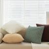 45x45 см квадратная наволочка слоеная решетка элегантный однотонный современный молния полиэстер диван спальня украшение дома подушка наволочка