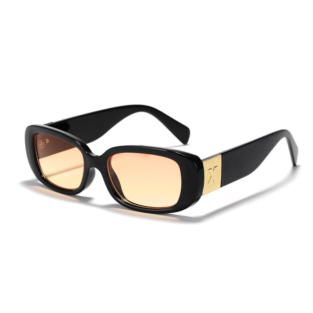 Узкие оправы очков Мужские квадратные большие оправы ретро солнцезащитные очки Женские летние солнцезащитные очки