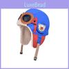 Children Winter Flight Cap With Fleece Lining And Goggles For Outdoor Play