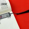 Durable Metal Bookmark Tarot Card Bookmark, Stainless Steel Skeleton Pattern Page Marker, Thin Reading Gift Book Mark for Students Reading,