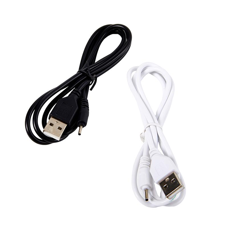 1 шт. Внешний диаметр 2 мм круглая головка USB-кабель для зарядки маленький штыревой USB-кабель 1 метр