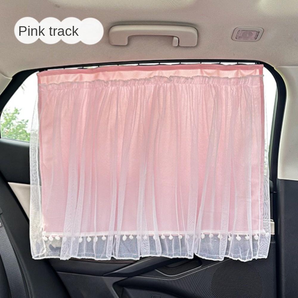Lace Car Sunshade Curtain UV Protection Baby Car Sunshades Vehicle Privacy Shades  Rear Seat