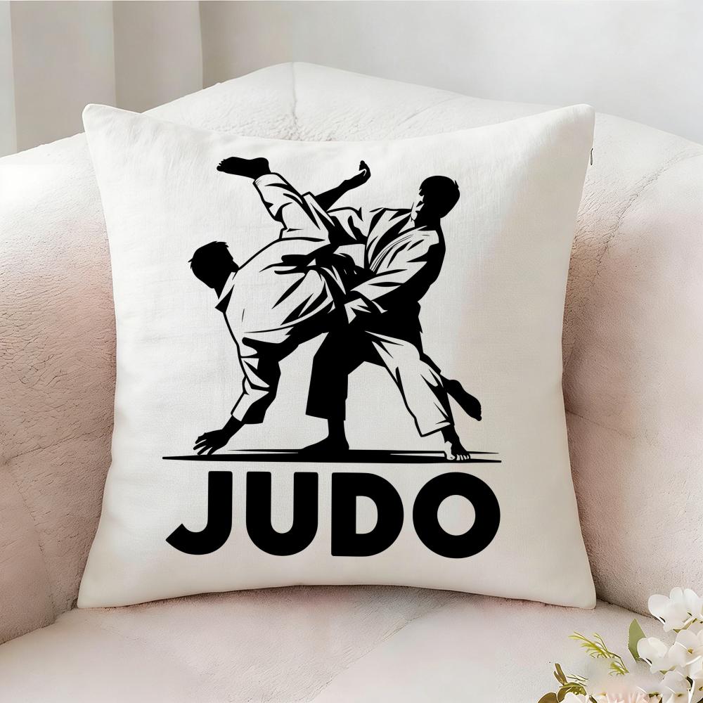 Judo Fashion Pillow Case Pillowcase, Double-Sided Printed, Sofa Cushion, Bedroom Headboard Pillow