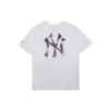 New Era Унисекс футболка с коротким рукавом свободного кроя с вышивкой New York Yankees Белый 14148861