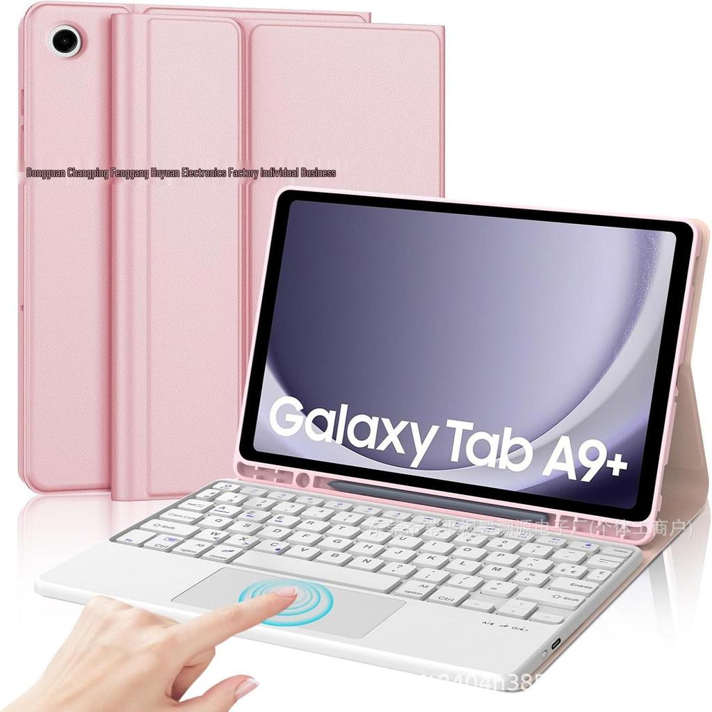 Samsung Galaxy Tab A9+ с чехлом-клавиатурой Bluetooth AZERTY, 11-дюймовый защитный чехол