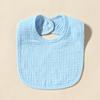 Soft U-Shaped 4-Layer Cotton Gauze Baby Bib: Absorbent and Lightweight for Spring and Summer