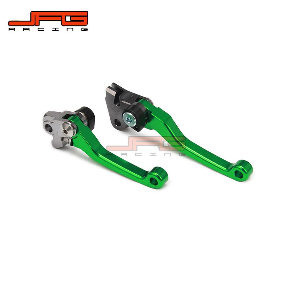 Универсальные рычаги сцепления и тормоза CNC Bullhorn для KX125/250, KXF250/450, KDX200/220