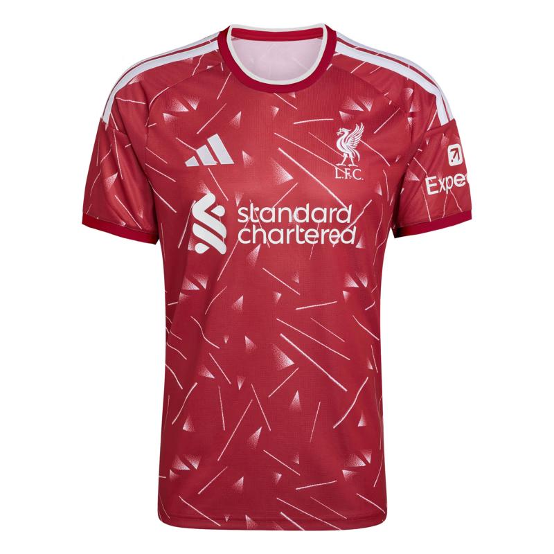 adidas Мужская футболка Liverpool Home для болельщиков, быстросохнущая, футбольная