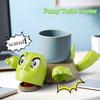 3D Printed Panicked Turtle Coaster Home/Office Ornament Coffee Cup Mat Insulation Pad Mug Holder with Funny Expression