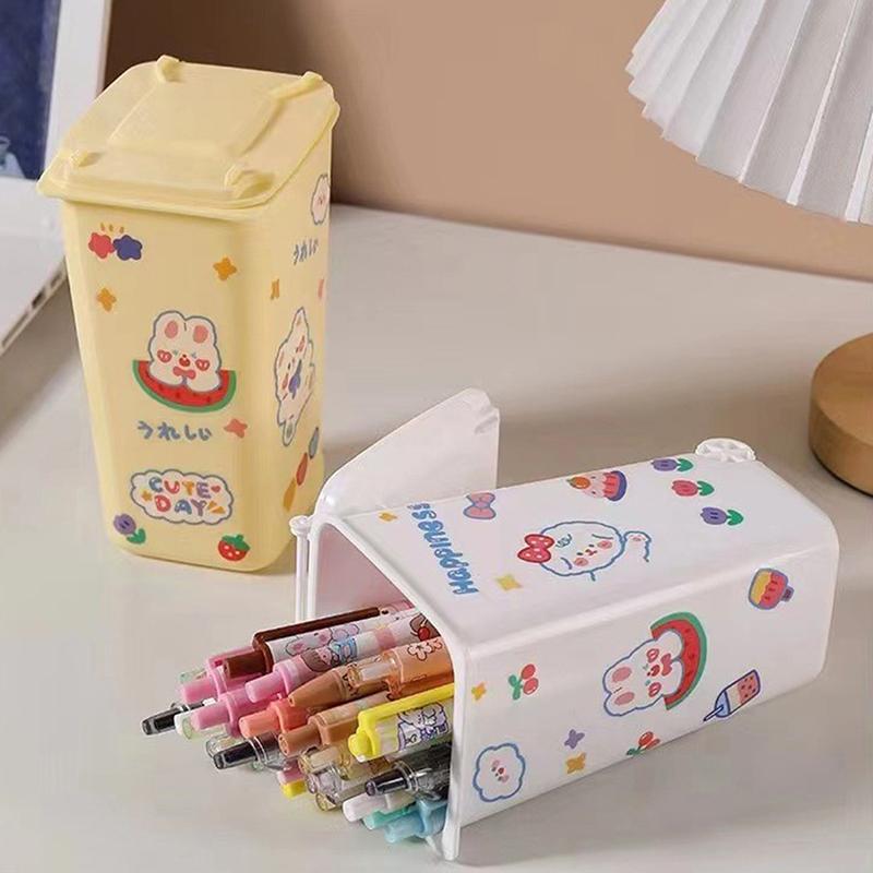 Мини настольный мусорный бак 4 цвета ящик для хранения мусора гостиная журнальный столик крышка