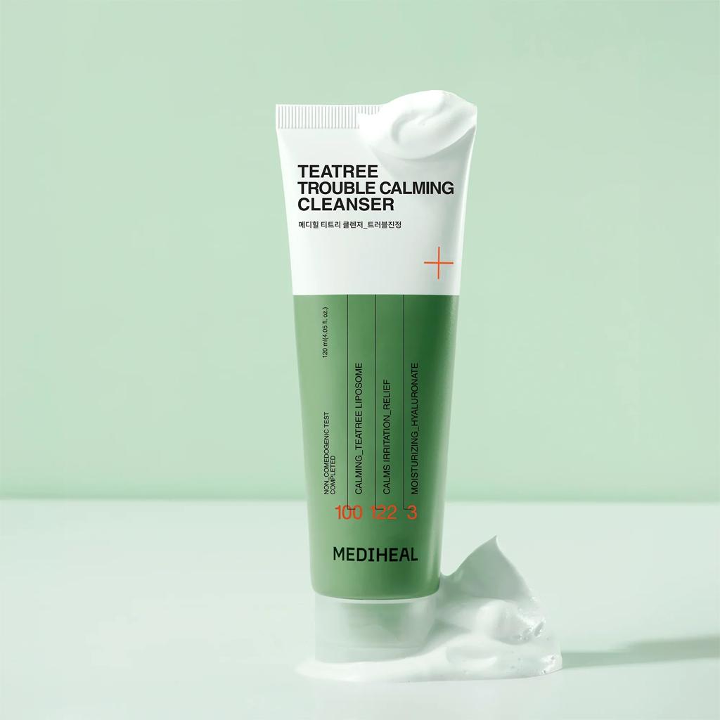 Mediheal Tea Tree Trouble Calming Cleanser 120ml + RANDOM GIFT