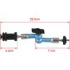 Haoge 7-inch Stainless Steel Adjustable Friction Articulated Magic Arm for DSLR Rig Camera LCD Monitor LED Light Flashlight Microphone TPCAST HTC Vi