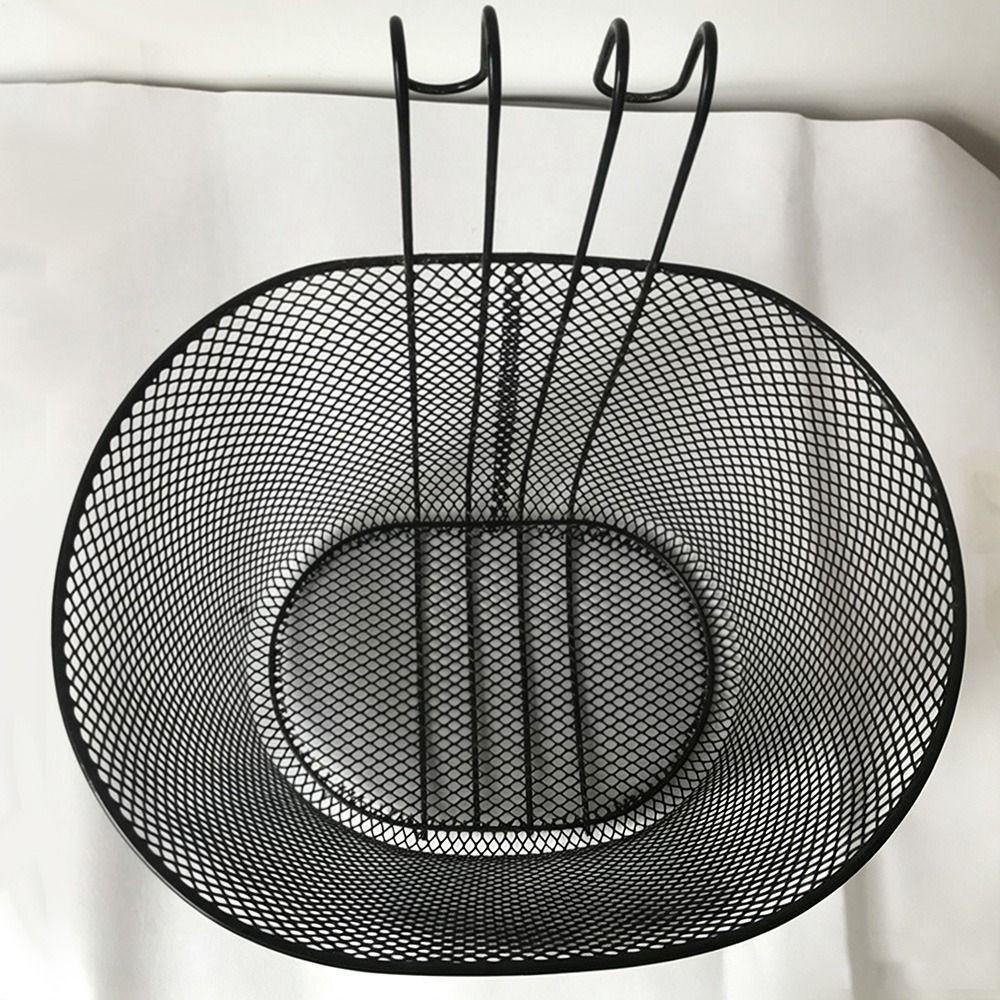 28*23*23cm Bike Front Basket Black E-Scooter E-bike Basket New Vegetable Basket