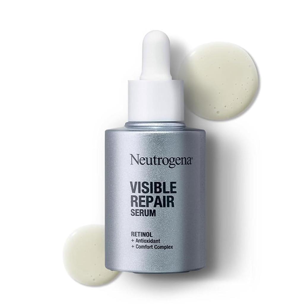Neutrogena Видимая Регенерация Сыворотка с Ретинолом | Стимулирует Коллаген для Антивозрастного Ухода, Морщин и Мелких Линий 30 мл