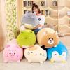 Corner&Falling&Down Cotton Animal Shiba Inu Cat Pig Sleeping Long Pillow Soft Plush Pillow