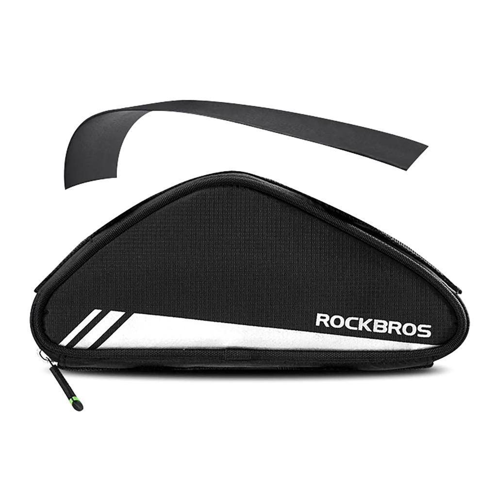 Bicycle tool bag for frame-mounted pump 0.7l - black