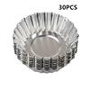 Reusable  Aluminum Egg Tart Molds Cookie Pudding Jellies Mould Mooncake Mold Pastry Tools Baking Accessories Kitchen Tools