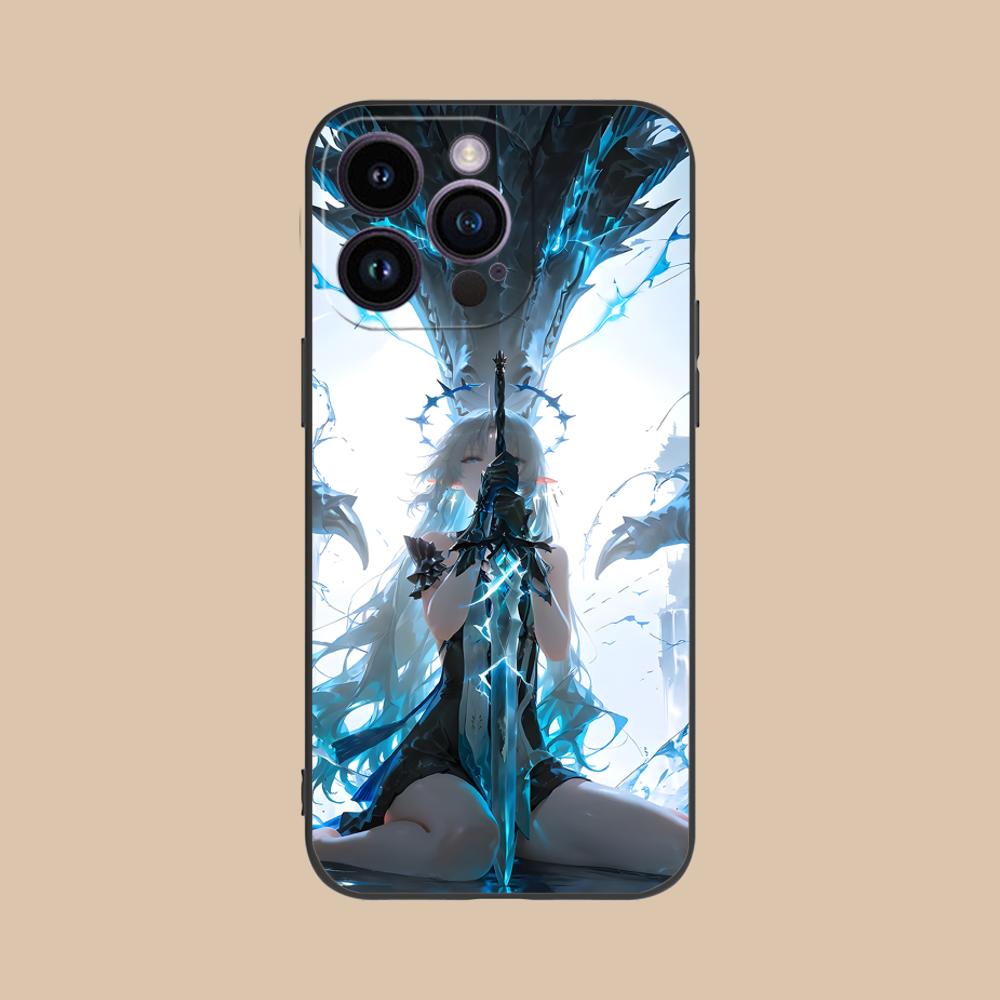Чехол для телефона Wuthering Waves Fleurdelys для iPhone 17 16 15 14 13 12 11 X XR XS 8 7 Pro Max Plus Mini Цветной Защитный Смартфон