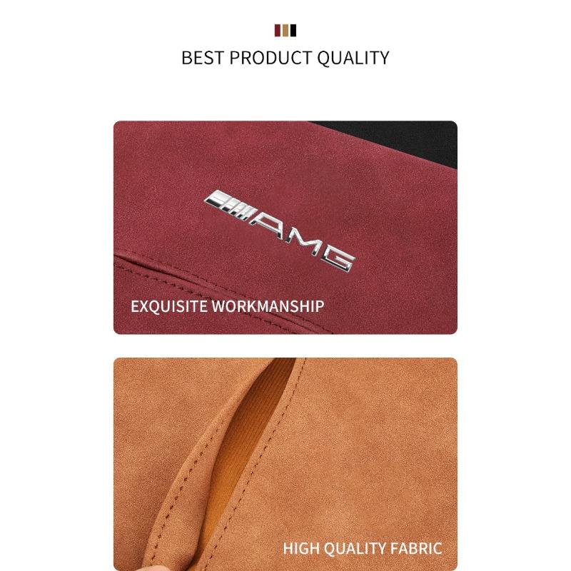 1 шт. Автомобильный держатель для салфеток, козырек от солнца, спинка сиденья, автомобильные аксессуары для Mercedes Benz AMG W212 W205 W246 W177 W176 W213 GLC GLE GLS ML Приветственная лазерная лампа