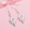 925 Sterling Silver Fashion Pendant Earrings Wedding Jewelry