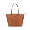 Le Pliage 31 Классическая тканевая сумка для покупок Сумка-пельмень Сумка-тоут Сумка на плечо Большая женская сумка Brandy 1899089504