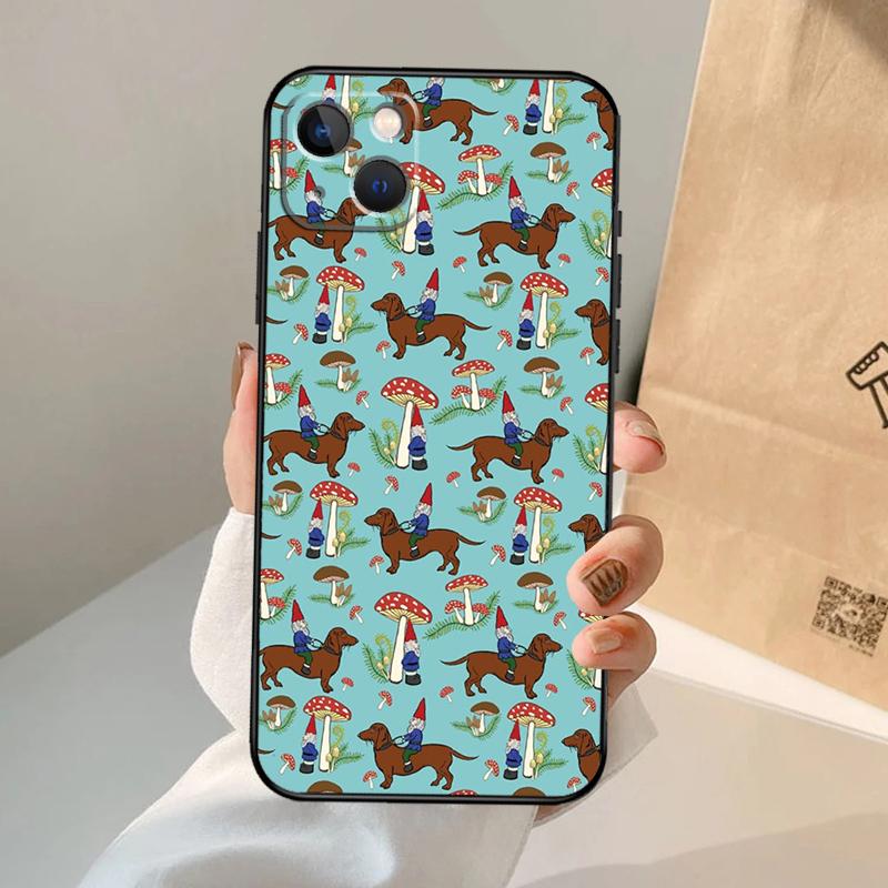 Чехол для телефона таксы Для iPhone 16 15 14 11 12 13 Pro Max Mini Plus X XS Max XR Чехол Coque