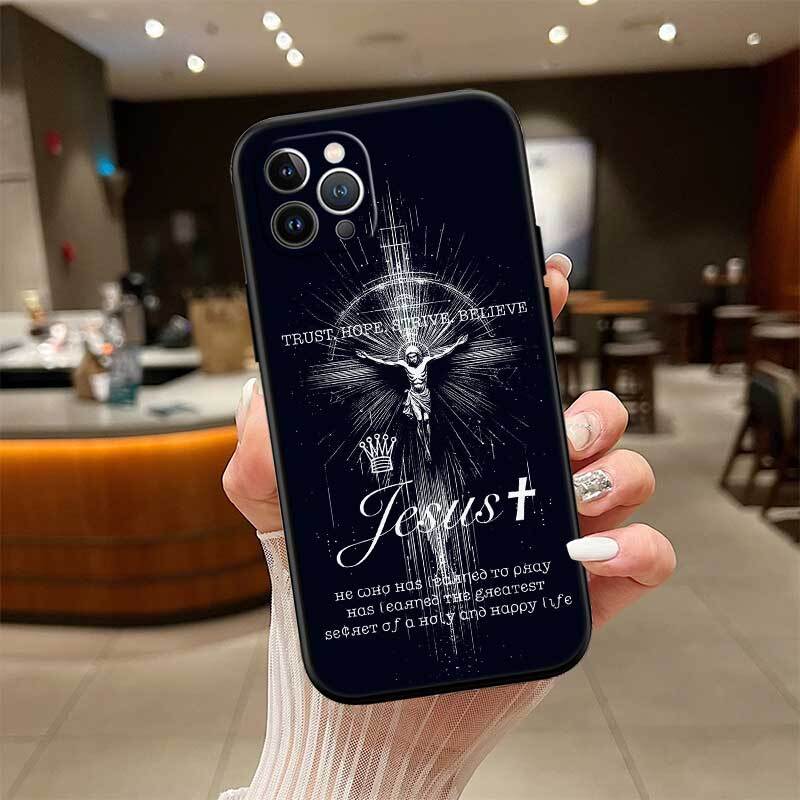 Библейский стих Иисус Христос Ударопрочный чехол для телефона для Redmi Note 8 8T 9 9A 9C 9T 9S 10 11 11S 10C 10X 10A 10T Pro Max Plus Prime