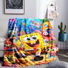 bob And Friends Adventure Throws Blanket Flannel Blankets Plush for Couch Bed Gifts for Men Women Travel picnic blanket Christmas fan gifts