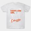 T Shirt Women Maryland Colorado Harajuku Print Kawaii Tshirt Summer Short Sleeve Female T-Shirt Top Tee