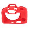 Soft Silicone Protective Case for R100 Lightweight Ultra Thin Camera Fullbody Housing Cover Skin Firm Grip Red