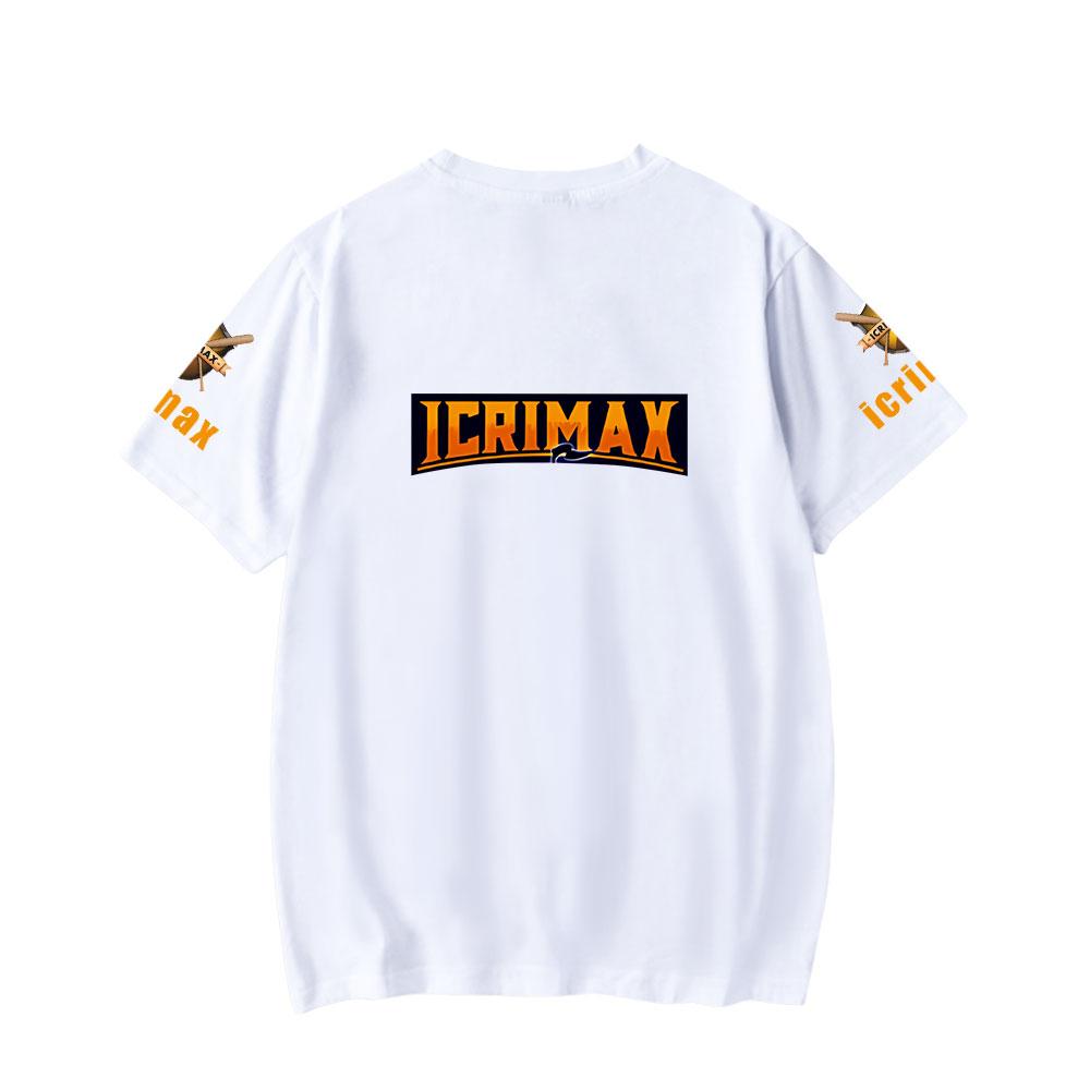 Футболка для мужчин и женщин, летняя одежда, фитнес, Icrimax, O-образный вырез, мужская футболка, большие размеры, новые мужские футболки, топы
