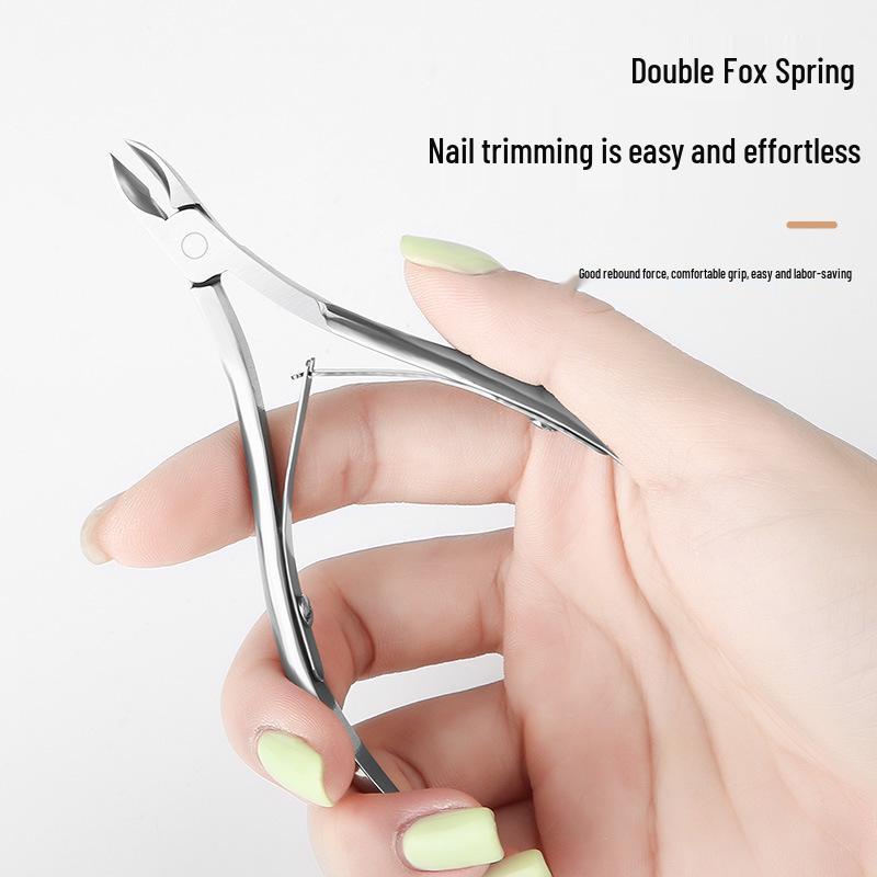Точечные Нержавеющая Сталь 8710 Кусачки для Кутикулы & Кусачки для Вросших Ногтей для Маникюра & Ухода