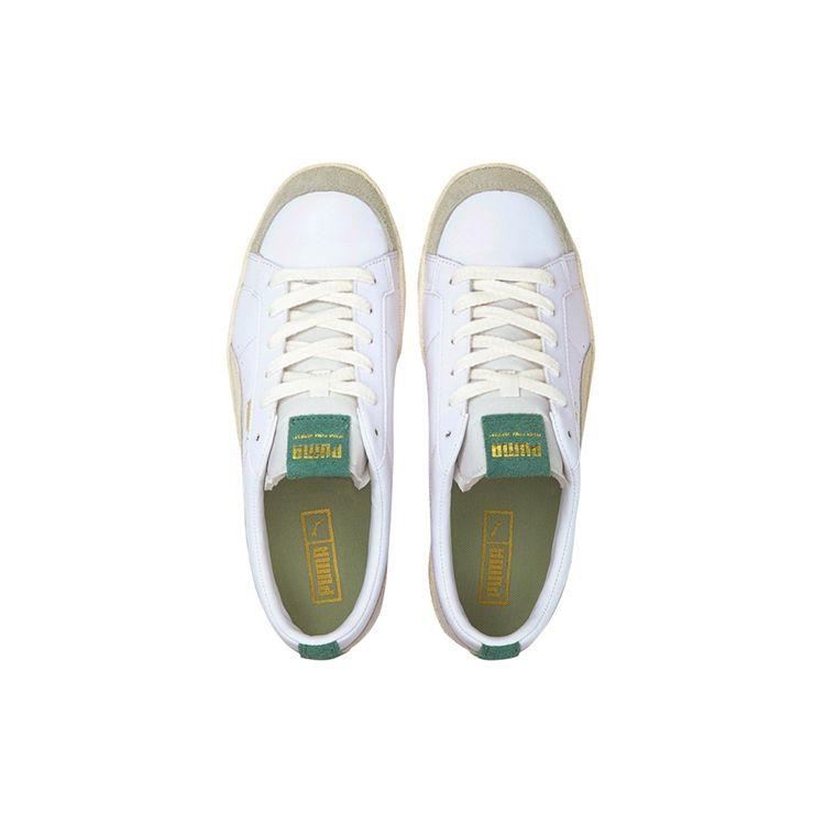 Puma Кроссовки Ralph Sampson 70 Lo Retro с низким верхом Унисекс Кроссовки Белый Абрикосовый Зеленый 375474-01