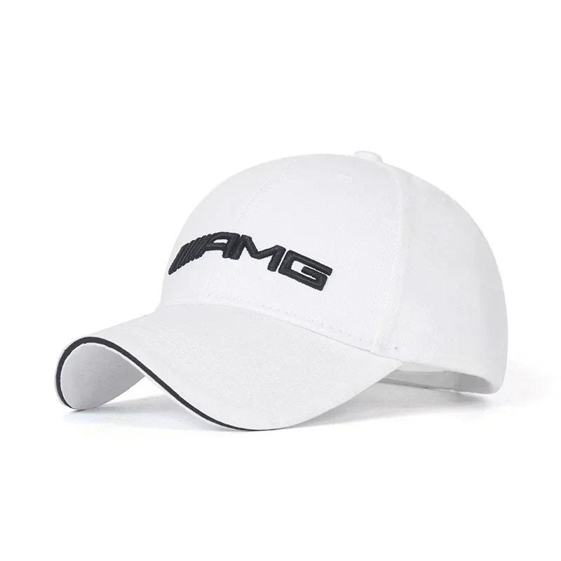 NSY2   For Mercedes Benz AMG Outdoor Summer Sport Hat Embroidery Baseball Cap Spring Autumn Outdoor Adjustable Casual Hat Sunscreen Hat