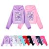 Kids Girls Anime Cartoon POP Singer Super Star Rumi Mira Zoey Printed Casual Long Sleeves Hoodies Sweatshirt Top