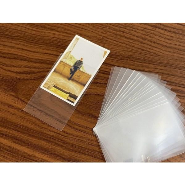 Living943 синяя тонированная защитная пленка для фотокарточек 100P, прозрачные корейские популярные игрушки